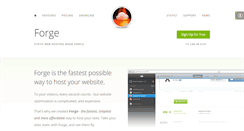 Desktop Screenshot of getforge.com